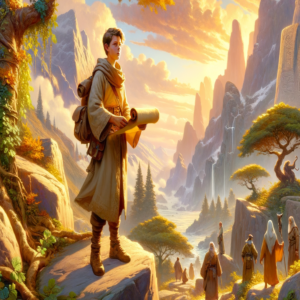 Echoes of Eldoria: The Scroll Bearers Quest