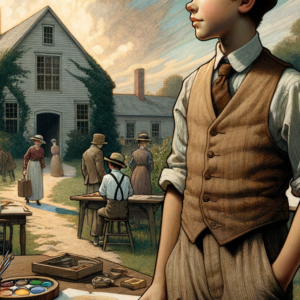 Clarence's Colorful Canvas of Courage