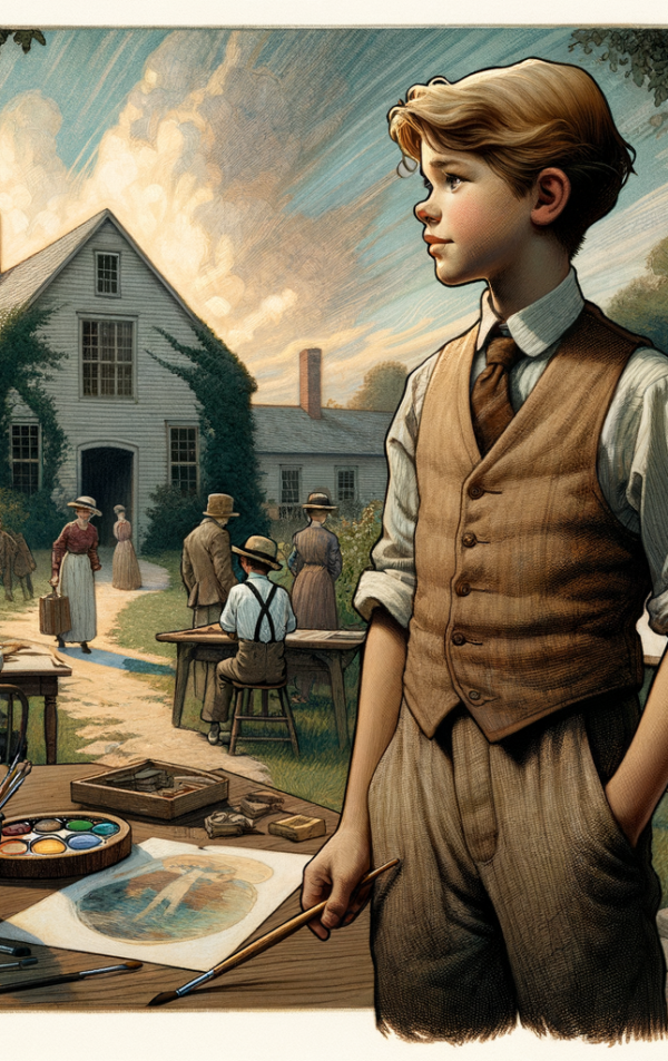 Clarence's Colorful Canvas of Courage