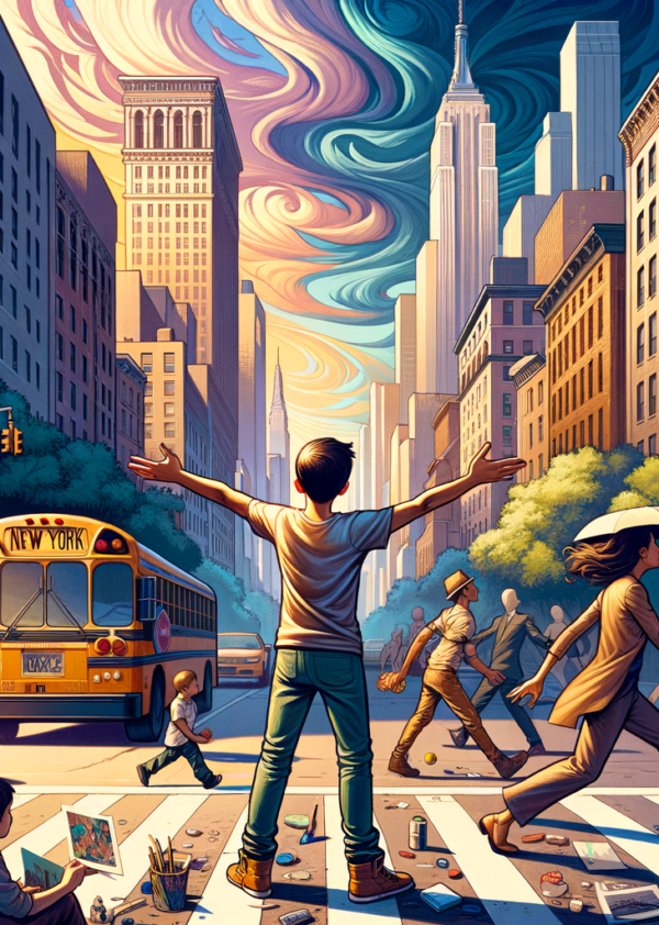 Luces de Sueños: Un Viaje en la Gran Manzana