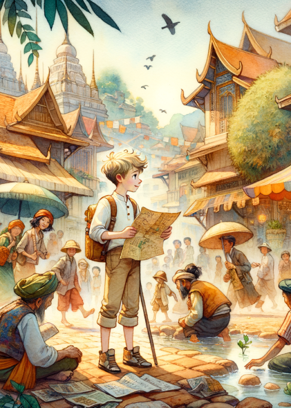 Tom's Quest: The Hidden Treasure of Chiang Mai
